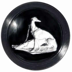 24-4.3 Mounted in/on Metal - Glass Reverse Intaglio