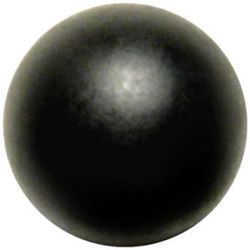 6-1 All Black - Matte - Contour Ball (1/2")