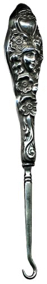 4-2 Handle design - Art Nouveau - Sterling Silver (5-1/2")