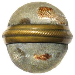 5-5 Mounted in Metal - "Veil" Button (1") 5-5 Mounted in Metal - "Veil" Button (1")