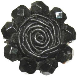 5-6.1 OME - Black Glass Beads Rim (1") 5-6.1 OME - Black Glass Beads Rim (1")