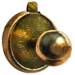 6-1.3 Separable - Spring/lever - Brass - BM "PAT'D SEPT 9, 1879" (3/8")