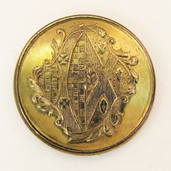 25-5.1.3 Lozenges - Non-heiress Widow - Widow Keating of Ireland (lozenge halved) - gilded brass - 1" 25-5.1.3 Lozenges - Non-heiress Widow - Widow Keating of Ireland (lozenge halved) - gilded brass - 1"