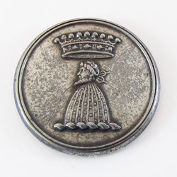 25-5.2.3.1 Coronets of rank - Viscount (above the crest) -silver-plated copper - 1 " 25-5.2.3.1 Coronets of rank - Viscount (above the crest) -silver-plated copper - 1 "
