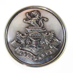 25-5.2.3.2 Helms of rank - Sovereign (Royal, helm facing affront (forward) with bars or visor lowered) - helm with plumage (below the crest) - silver-plated copper - 1 " 25-5.2.3.2 Helms of rank - Sovereign (Royal, helm facing affront (forward) with bars or visor lowered) - helm with plumage (below the crest) - silver-plated copper - 1 "