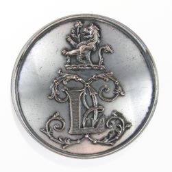 25-5.2.3.3 Initials, monograms with a crest - Initial & Monogram (below the crest) - silver-plated copper - 1 " 25-5.2.3.3 Initials, monograms with a crest - Initial & Monogram (below the crest) - silver-plated copper - 1 "