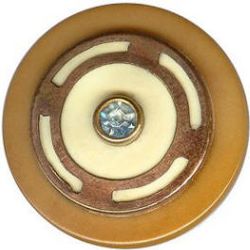 13-4 OME - Celluloid, brass & paste - Birmingham Trade - (1")